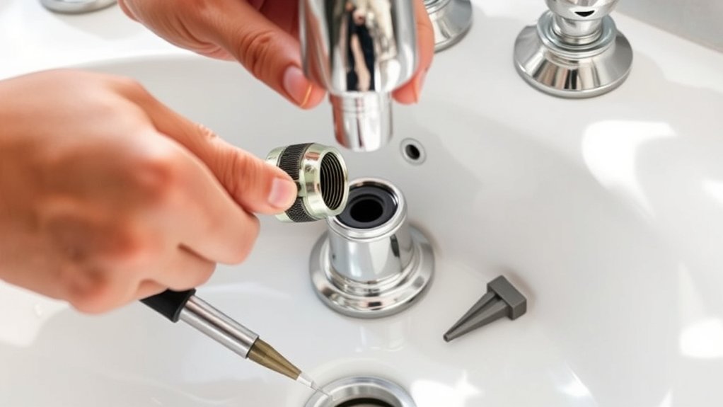 replace worn faucet parts
