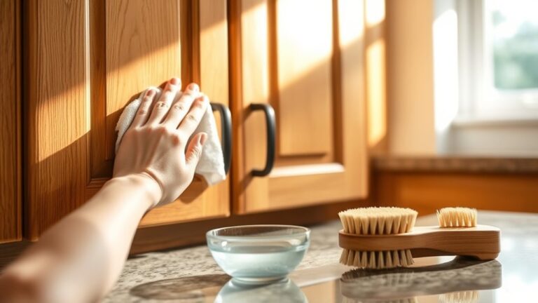 restore shine to cabinets