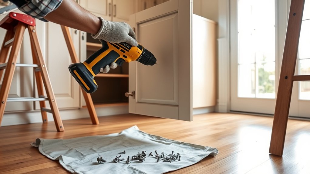 safe cabinet removal steps