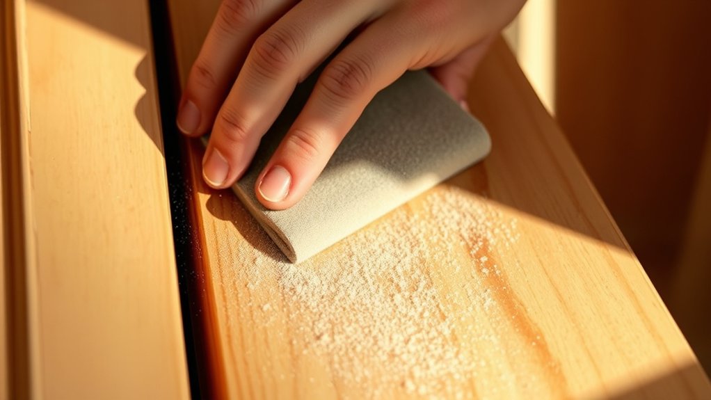sanding for smooth surfaces