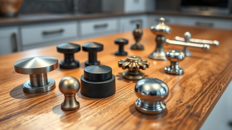 selecting ideal cabinet accents