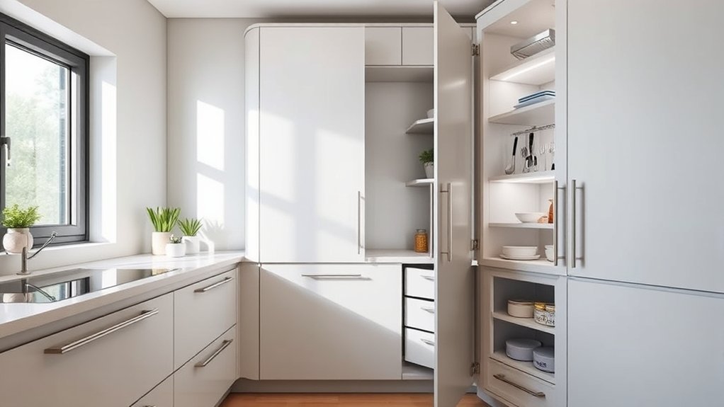 smart storage enhances kitchens
