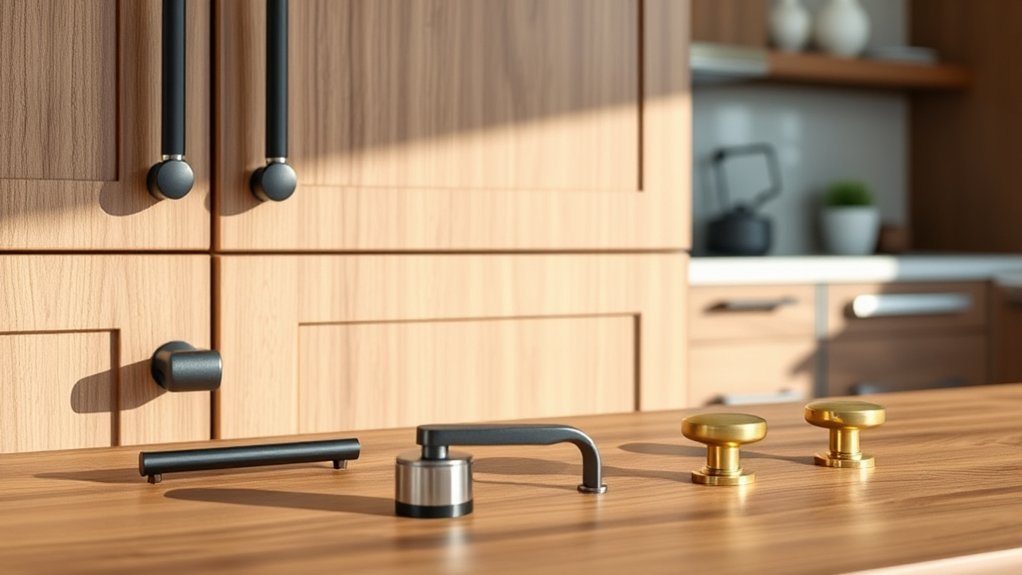 stylish functional cabinet hardware