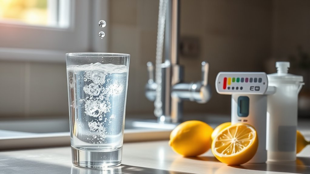 test and improve water quality