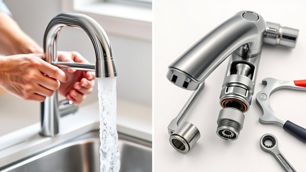 test troubleshoot restore faucet