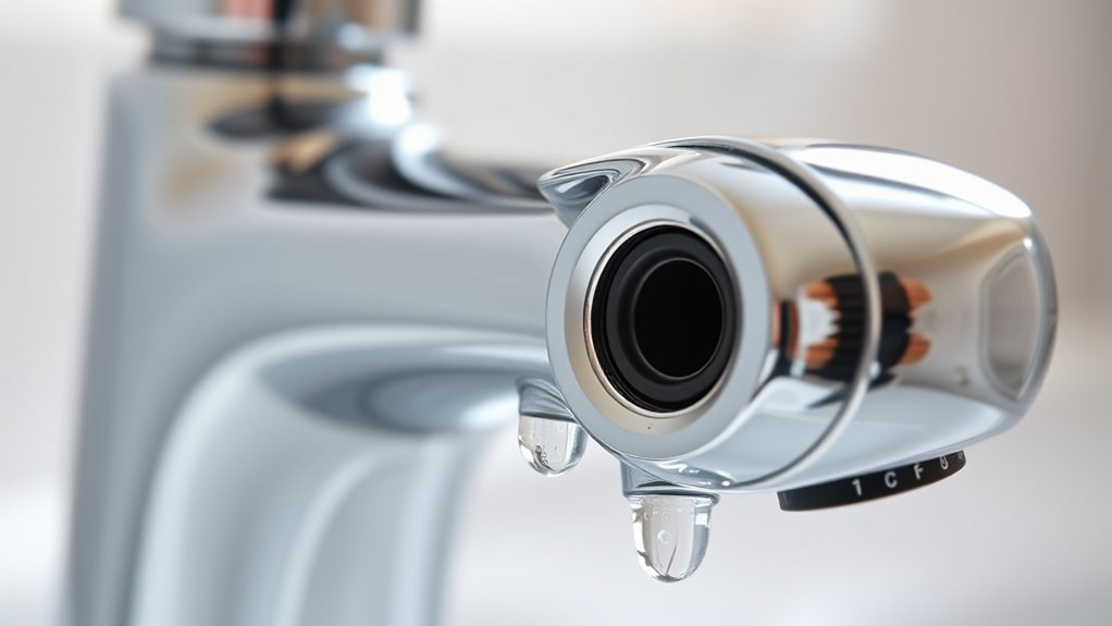 tighten faucet parts regularly