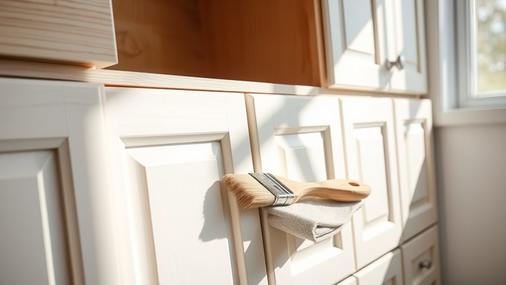 time required for cabinet painting