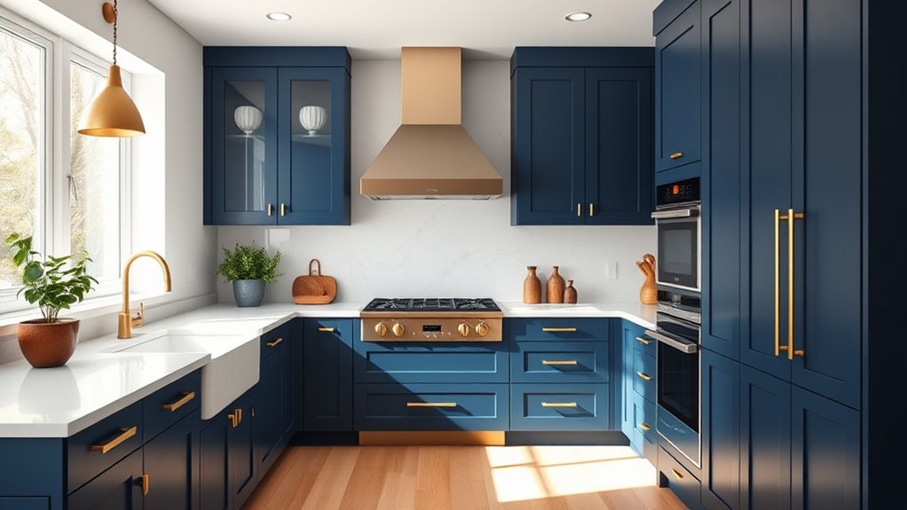 trending kitchen cabinet colors