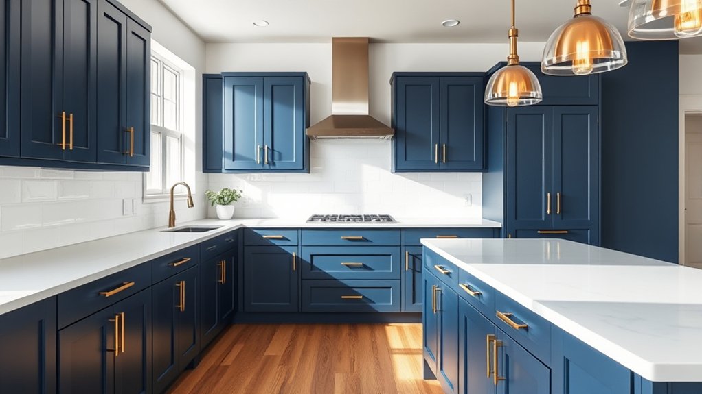trendy colors for cabinets