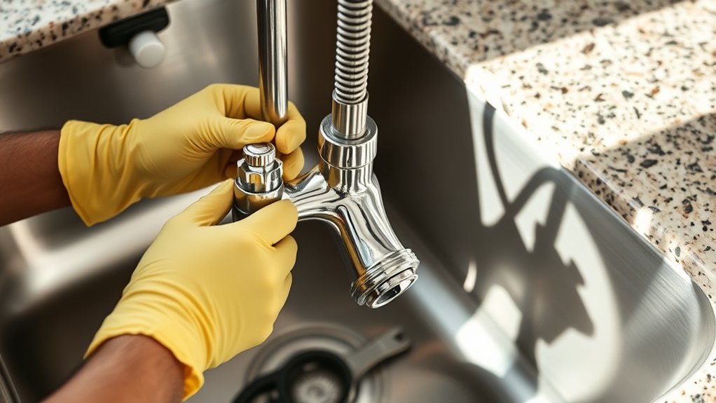 troubleshoot faucet replacement issues