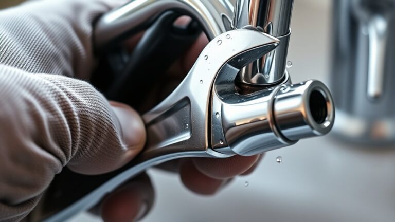 unscrew the faucet handle