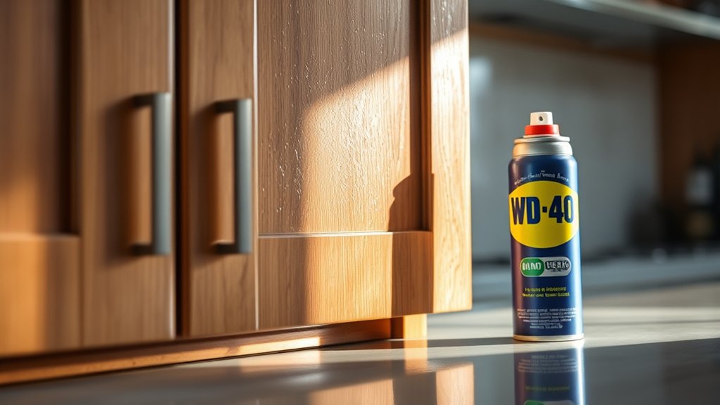 wd 40 for grease removal